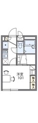 柴原阪大前駅 徒歩4分 1階の物件間取画像